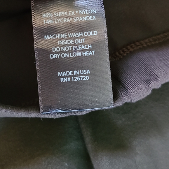 David Lerner The Classic Coated Brown Leggings - Picture 7 of 12